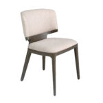 Grey fabric chair