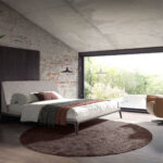 Cama tela color gris