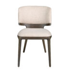 Grey fabric chair