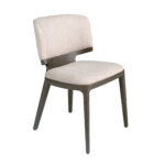 Grey fabric chair