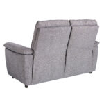 2-Sitzer-Sofa aus grauem Stoff