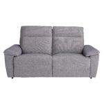 3 seater sofa in grey fabric