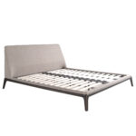 Cama tela color gris