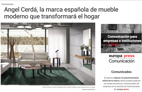 Angel Cerdá, la marca española de mueble moderno que transformará el hogar