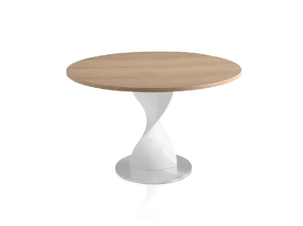 Mesa de comedor con base en fibra de vidrio - Angel Cerdá, S.L.